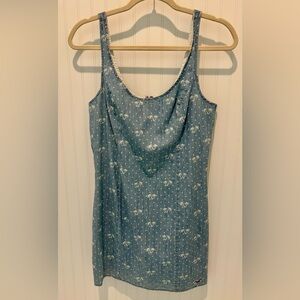 Hollister Mini Dress w/ Palm Tree Print